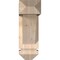 Ekena Millwork Traditional Arts and Crafts Smooth Bracket w/ Offset Brace, Douglas Fir, 5 1/2"W x 16"D x 16"H BKT0604X16X16TRA03SDF - alternate 2